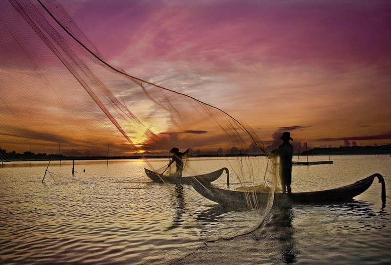 123 - MORNING ON RIVER - NGO DINH HOA - viet nam.jpg